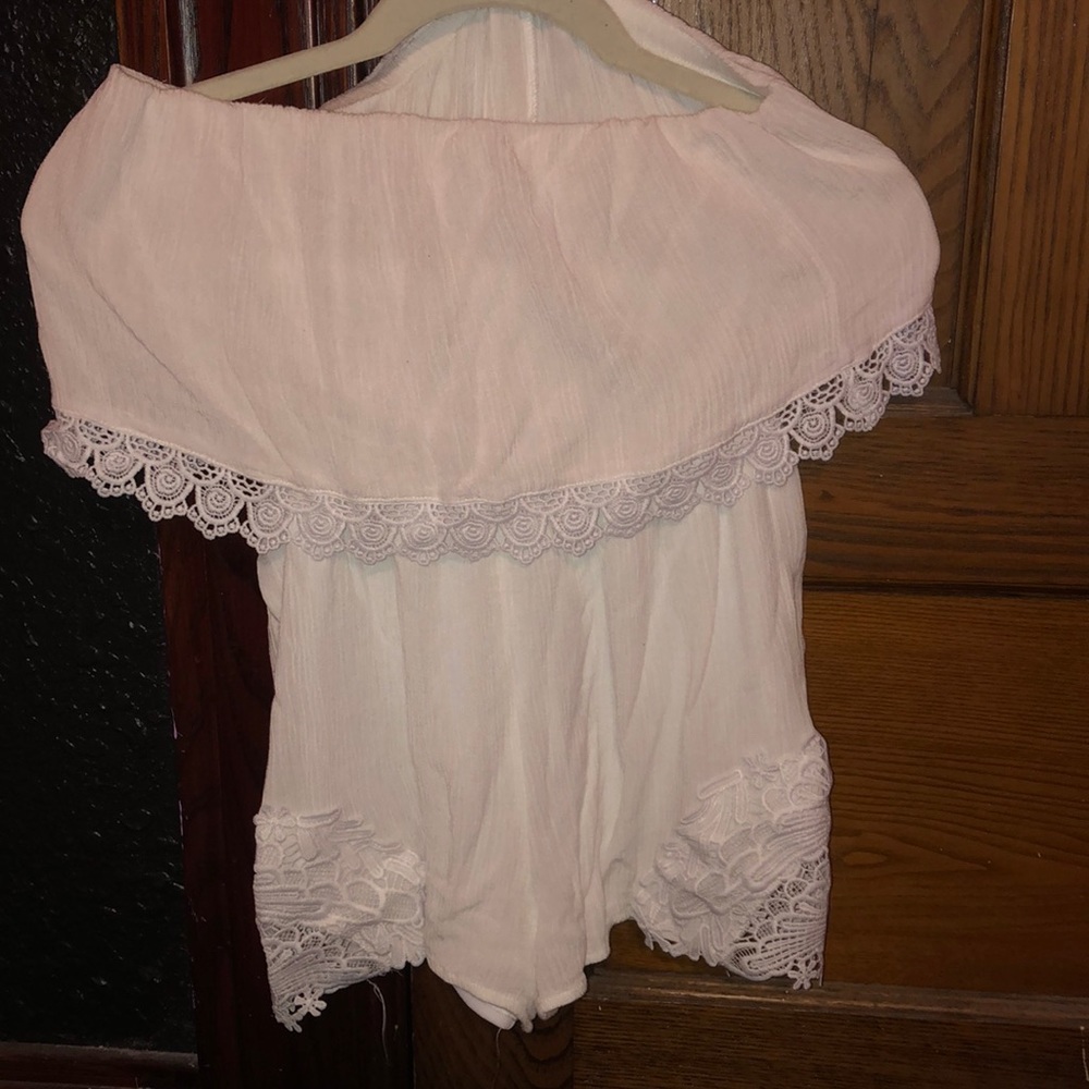 Strapless Romper